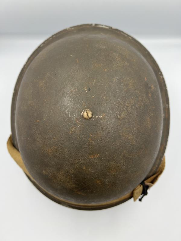 WW2 2nd Battalion East Yorkshire Regiment MKIII Helmet