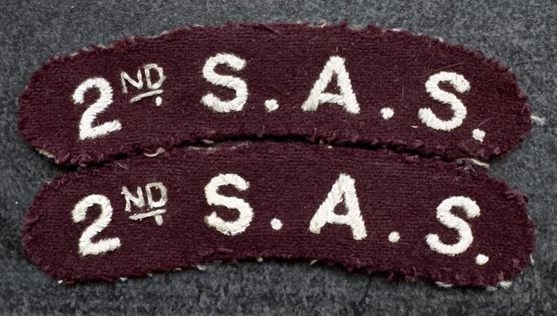 WW2 2nd SAS Shoulder Titles