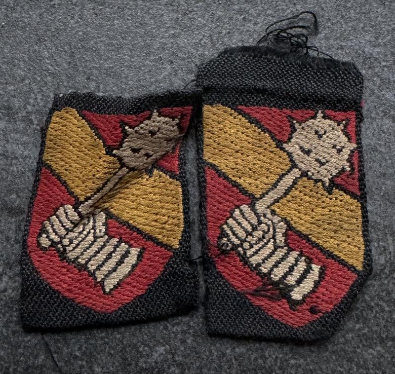 WW2 34th Armoured Brigade Formation Signs