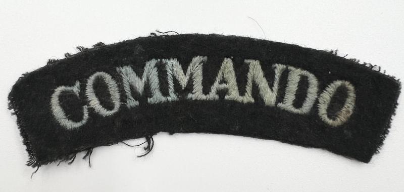 WW2 Commando Shoulder Title