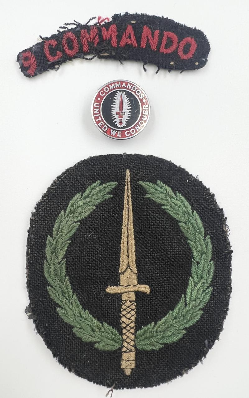 WW2 No 9 Commando Insignia Group