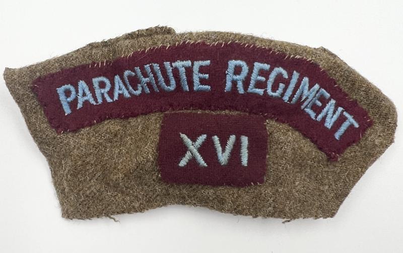 1950s 16th Airborne Divisional (Lincoln) Independent Company Parachute Regiment Battle Dress Cutoff