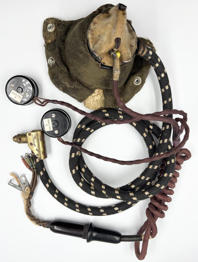 WW2 Battle Of Britain D Type Oxygen Mask Set