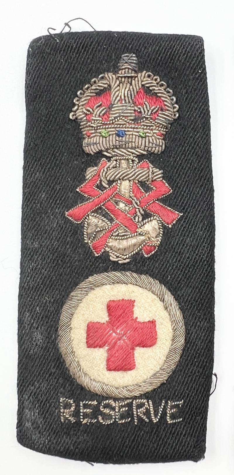 WW2 Queen Alexandra’s Royal Naval Nursing Service Tippet Badge