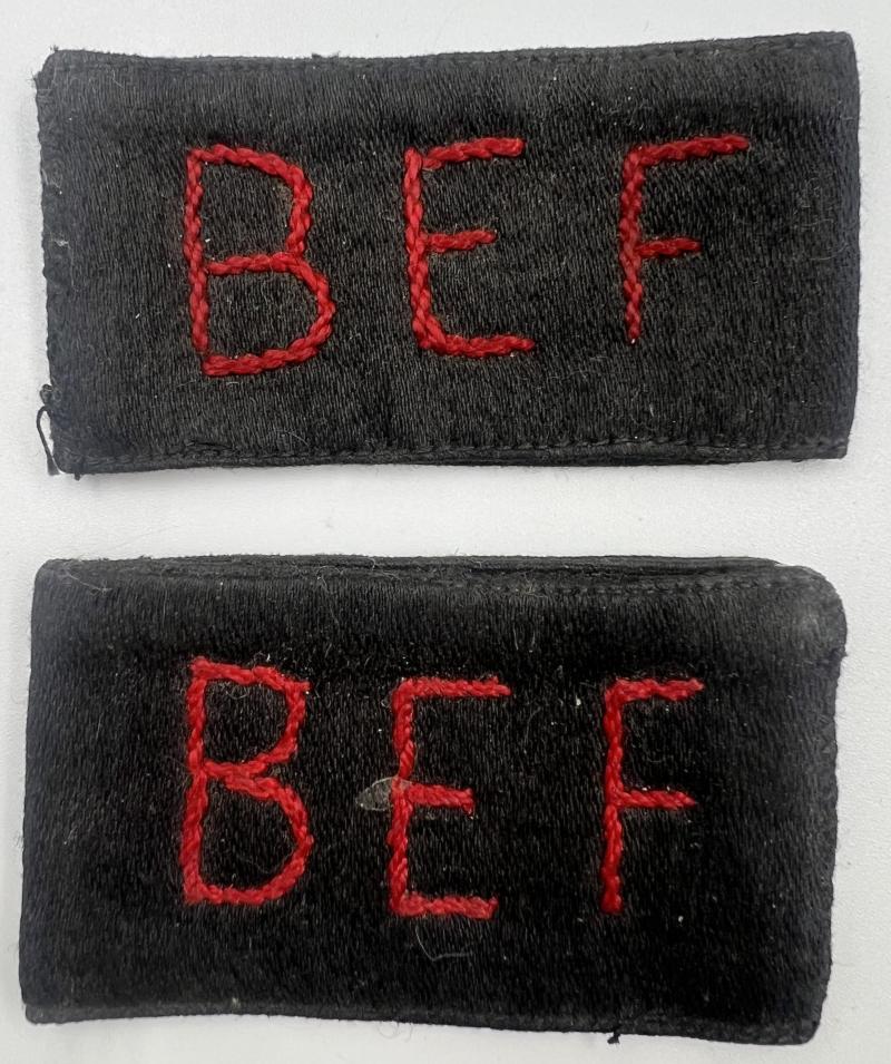 WW2 British Expeditionary Force Shoulder Title