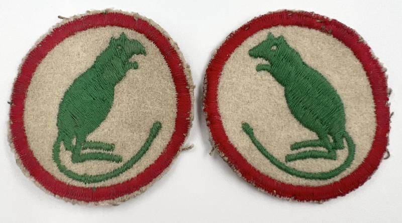 WW2 7th Armoured Brigade Formation Signs