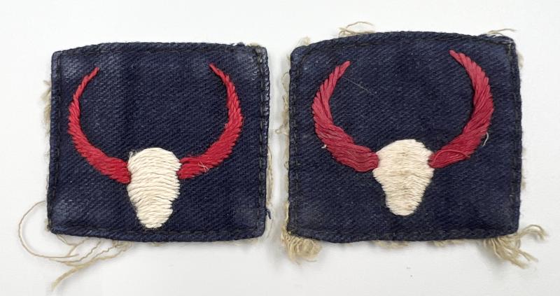 WW2 21st Indian Infantry Division Formation Signs