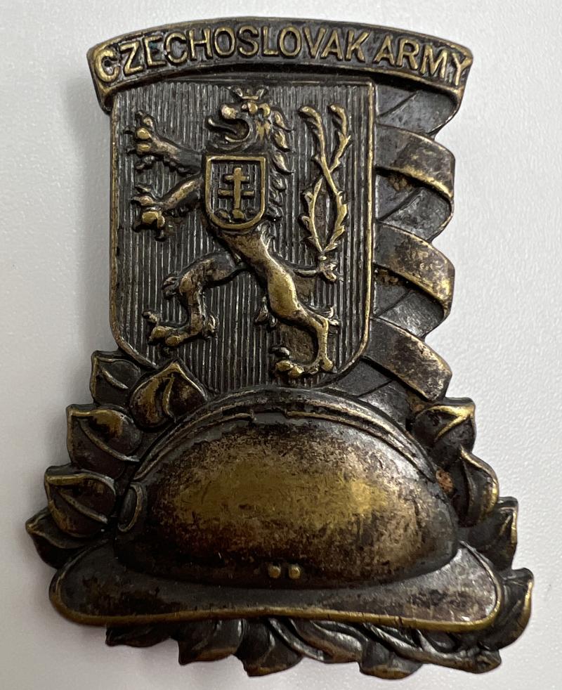 WW2 Czechoslovak Army In Exile Badge
