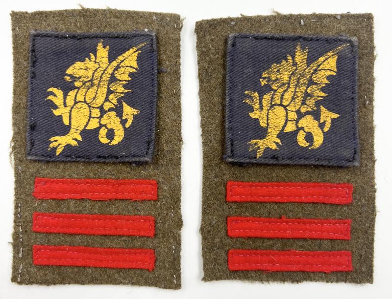 WW2 214th Infantry Brigade 43rd Infantry Division Combination