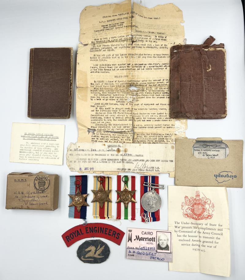 WW2 Land Forces Adriatic Medal Group