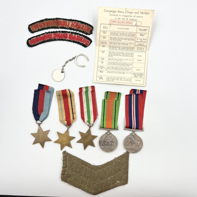 WW2 16th Battalion Durham Light Infantry Medal Group