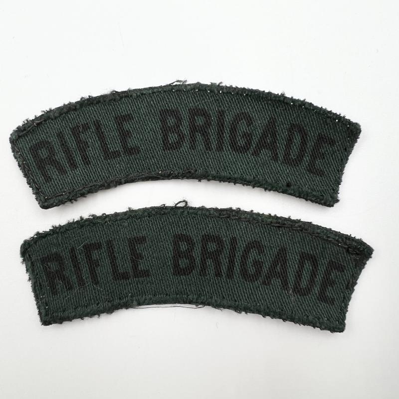 WW2 Rifle Brigade Shoulder Titles