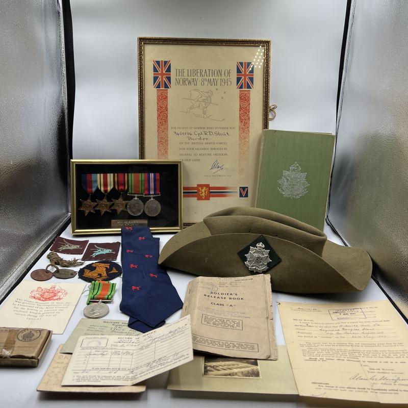 WW2 1st Battalion Border Regiment Group