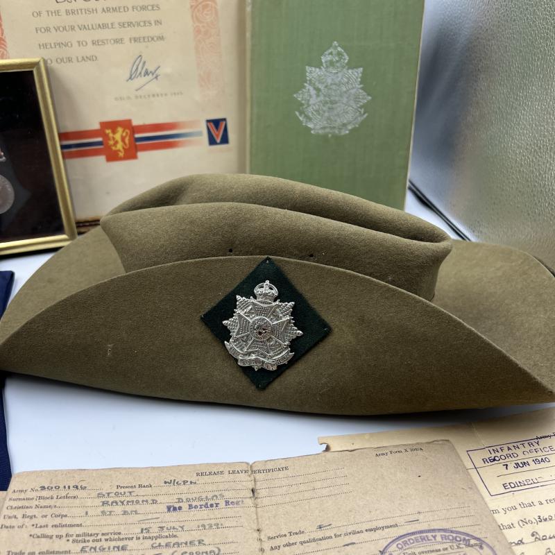 WW2 1st Battalion Border Regiment Group