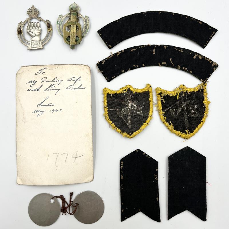 WW2 Royal Armoured Corps / 3rd Indian Armoured Brigade Group