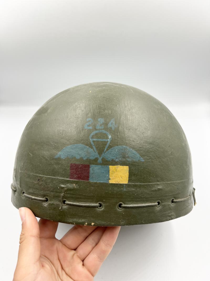 Commanding Officer 224 Parachute Field Ambulance RAMC Helmet