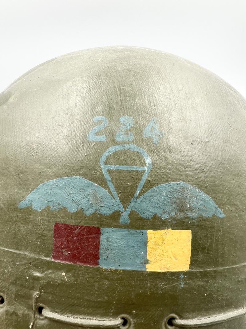 Commanding Officer 224 Parachute Field Ambulance RAMC Helmet