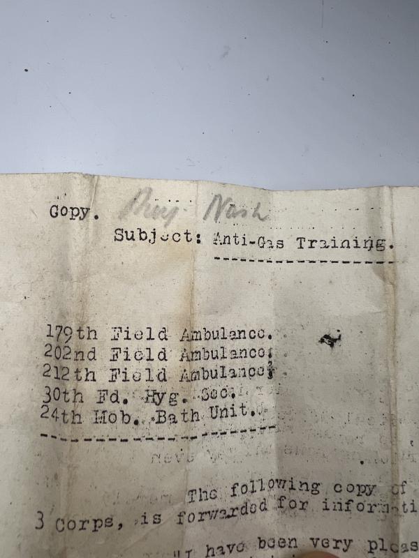 Commanding Officer 224 Parachute Field Ambulance RAMC Helmet