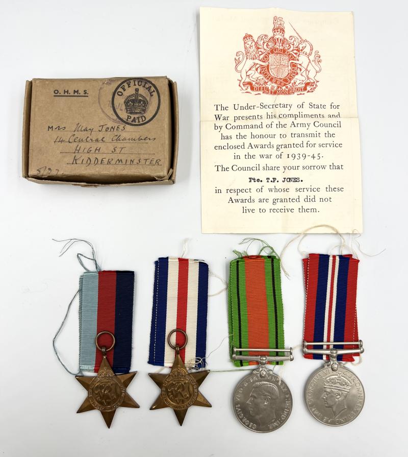 WW2 KIA Victoria Cross Action Against 12th SS Panzer Division Normandy Medal Group