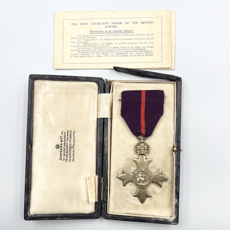 Officer Of The Order Of The British Empire OBE Medal Military