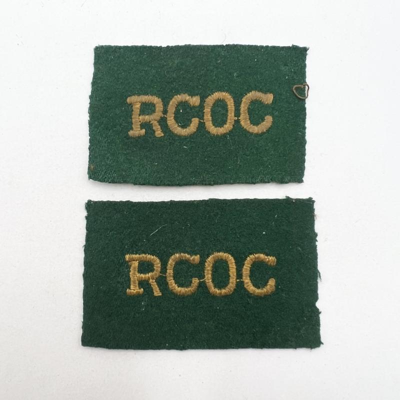 WW2 RCOC 4th Canadian Armoured Division Formation Signs