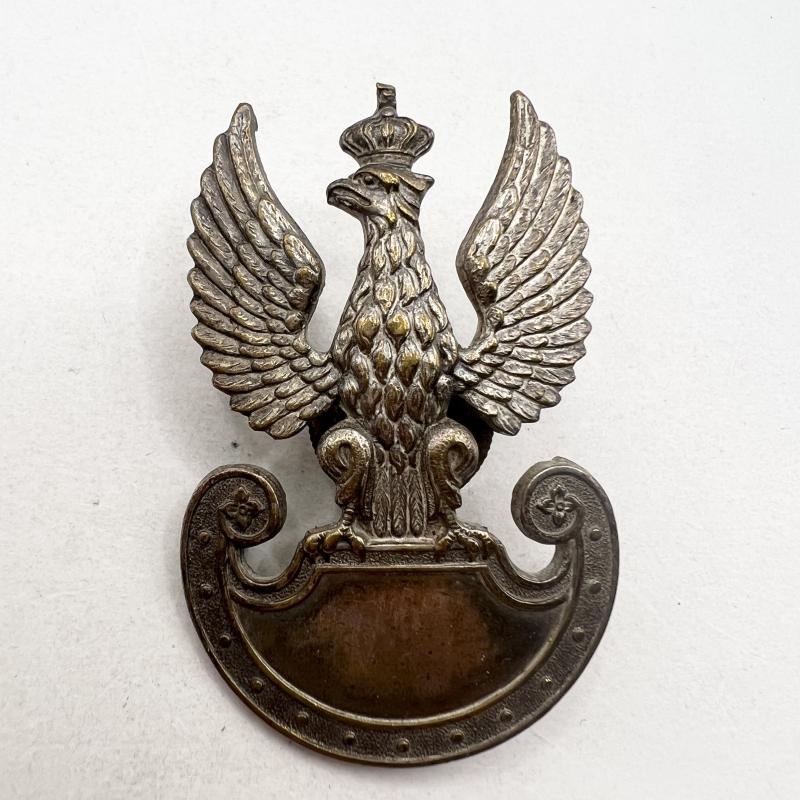 WW2 Polish Army In Exile Cap Badge