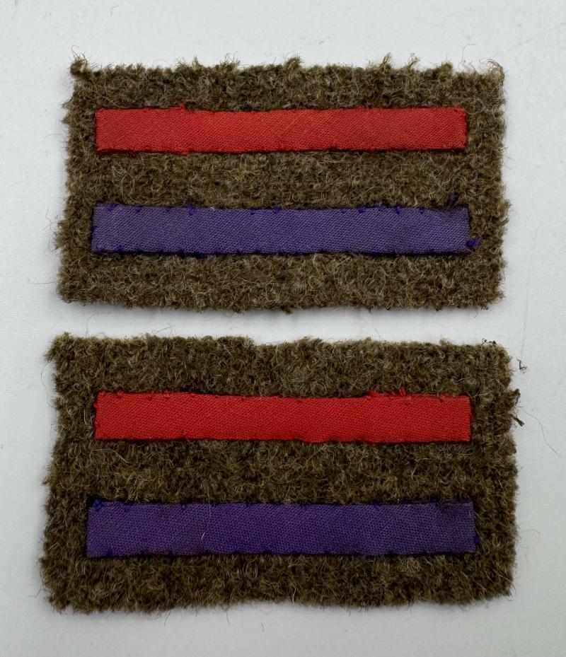 WW2 Essex Regiment Arm Of Service Strips